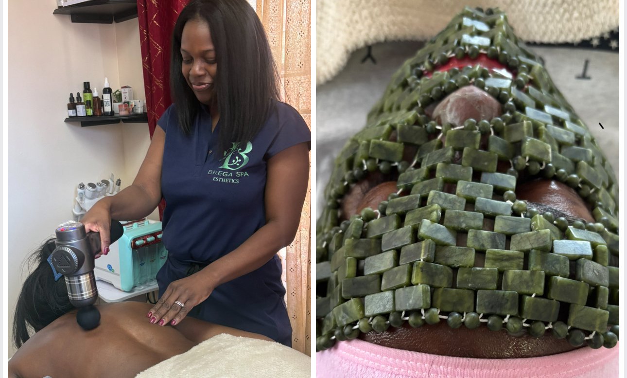 Masaje relajante + facial con vitaminas
